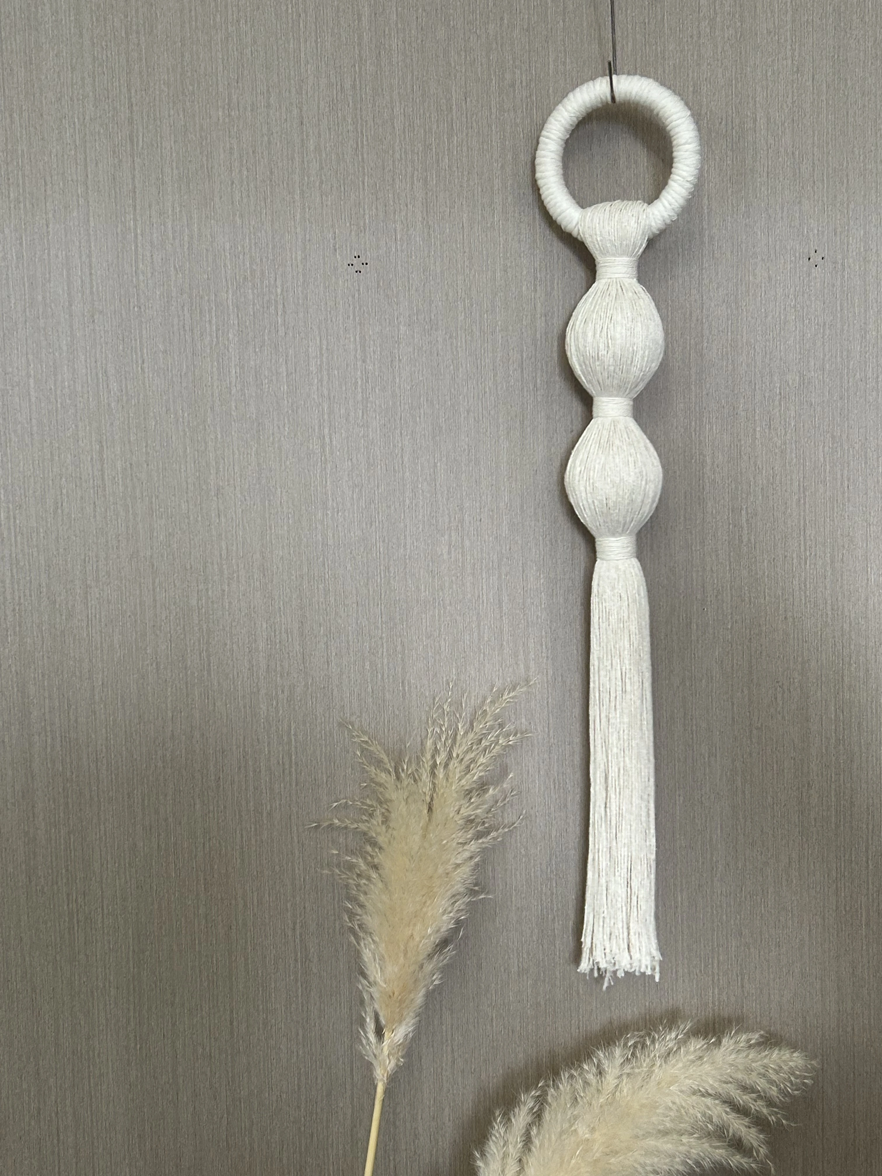 Unique Boho Macrame Wall Hanging Eco-Friendly Woven Cotton Rope Decoration for Living Room and Bedroom