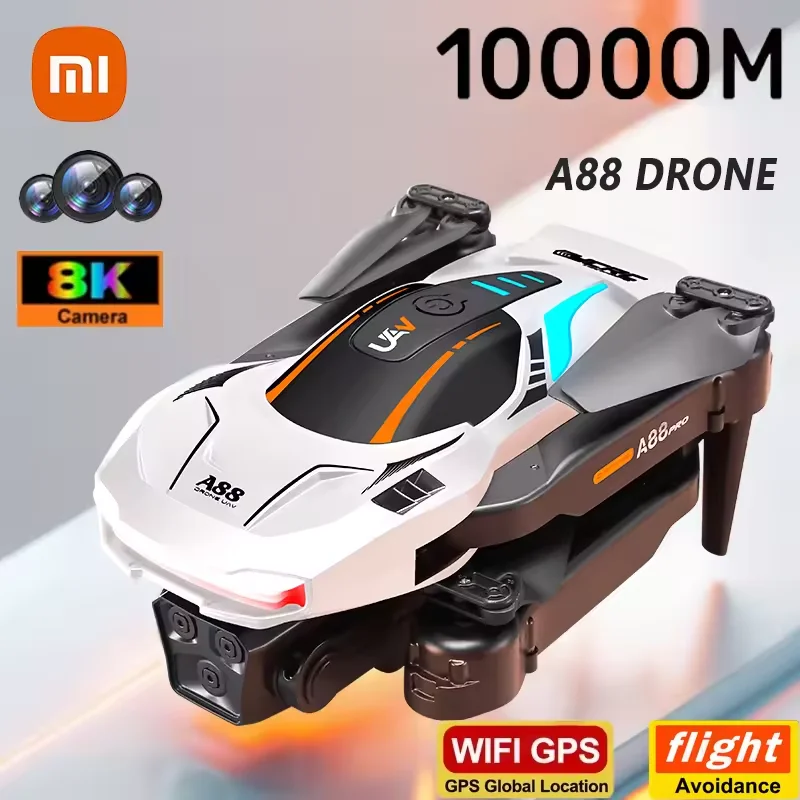 Xiaomi MIJIA A88 Drone 5G 8K Profesional UAV HD Dual Camera Aerial Photography 360 Obstacle Avoidance Flow Position Quadcopter