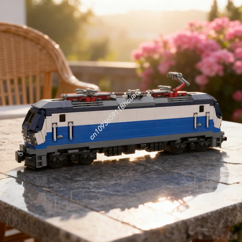 901 pçs moc d siemens vectron modelo treinado blocos de construção brinquedo arquitetura diy presentes natal tijolo criativo crianças aniversário