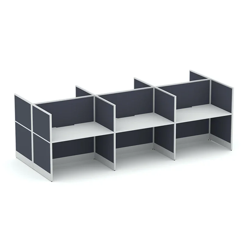 2026 Modern Office Furniture L Shaped Call Center Cubicle Work Station Home Table Office Partition Computer Desk Workstation