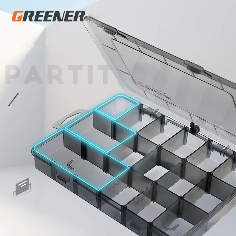 Nhà Tổ Chức Hộp Nhà Để Xe Lưu Trữ Mũi Khoan Vít Mũi Những Vật Nhỏ Dụng Cụ Vít Từ Bát Ban Tổ Chức Hộp Kín Hơi