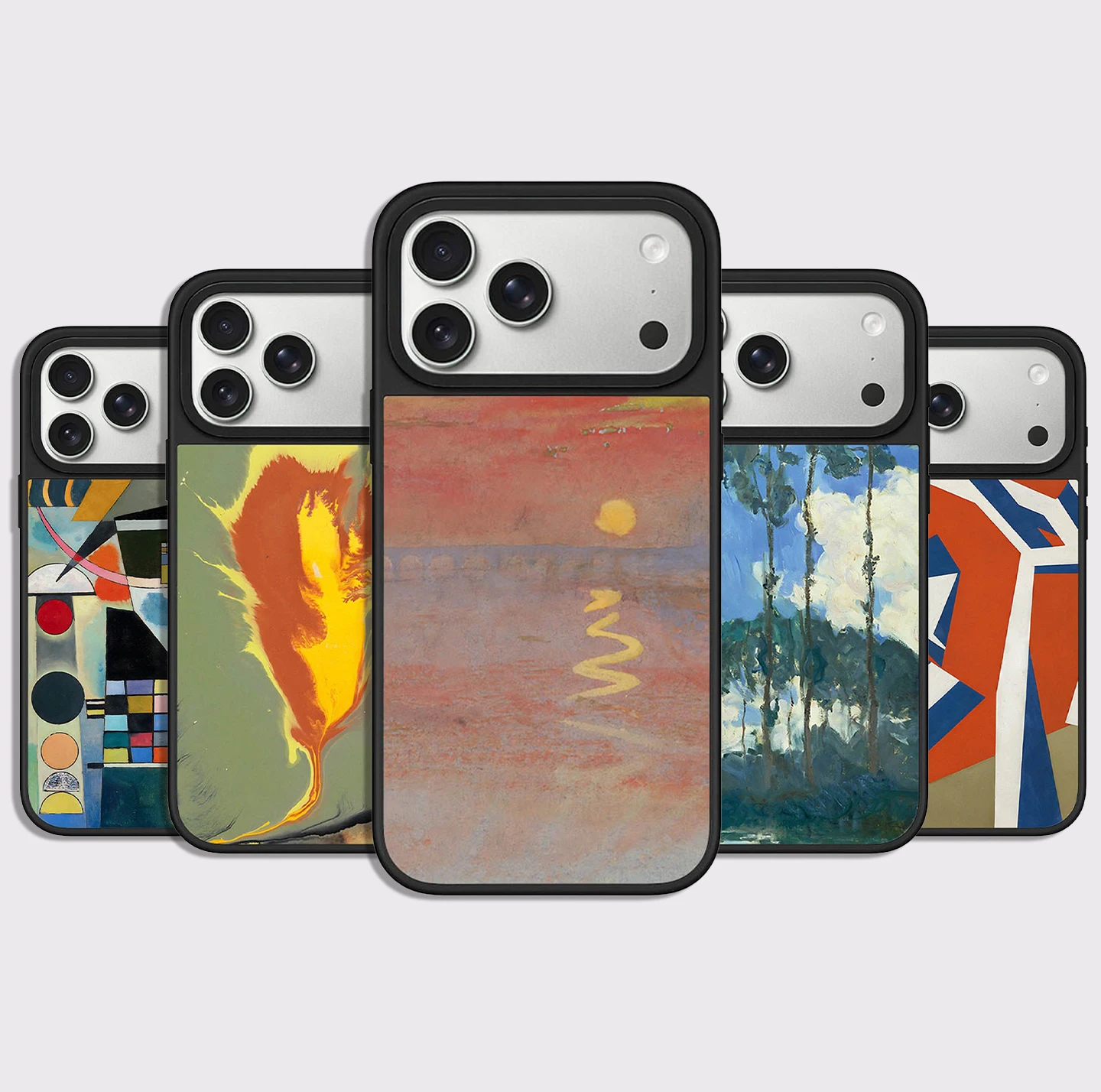 

Art Gallery Pattern Glaze Magnetic Phone Case Cover for IPhone 13 14 15 16 17 Pro Max Case for IPhone 17Air