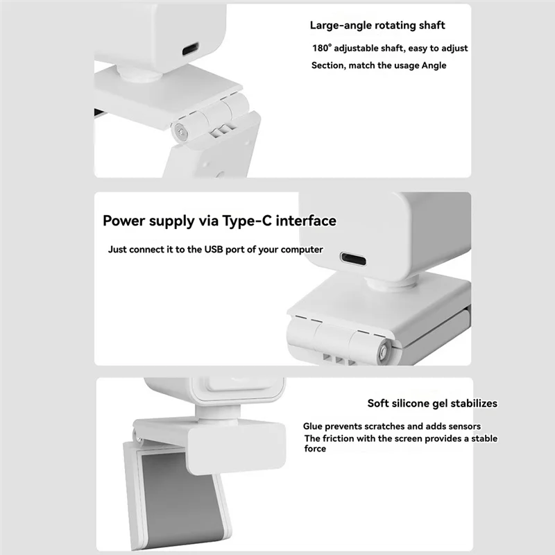 【COOL】مفتاح مستشعر شاشة قفل الكمبيوتر للاستيقاظ، عرض النوم التلقائي، كشف ذكي بالأشعة تحت الحمراء للإنسان، تركيب مجاني