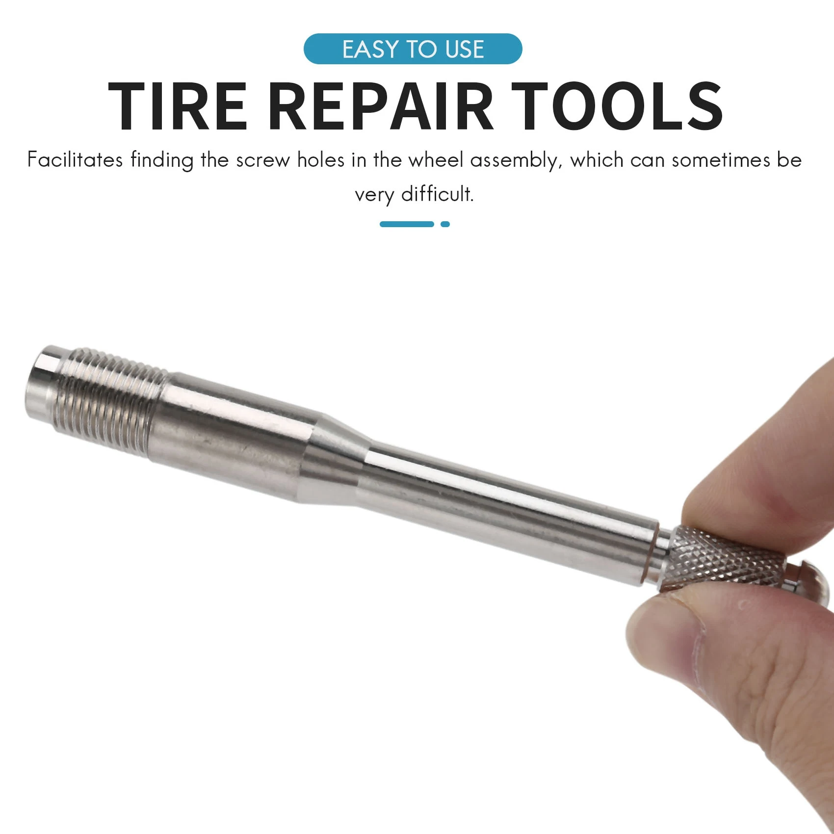 A22E-Car Repair Tools M14 X 1.5 Wheel Stud Alignment Guide Tool Tyre Fixed Bolt Position Pin