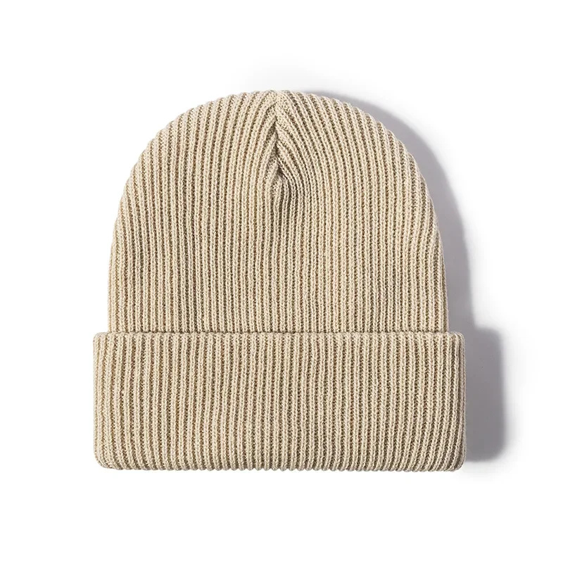 

Men and Women's Warm Knit Beanie Hat, Ski Outdoor Cap, Kpop Y2k Caps Style, 21 B093, 11 Colors, Winter