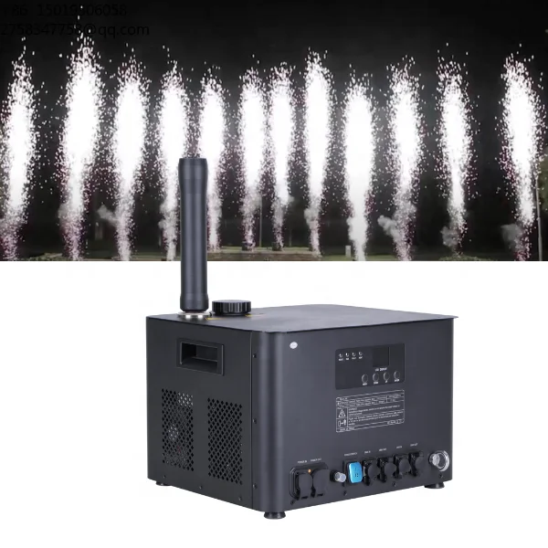 New 740w 10m Spark Jet Machine Boom-instant Spray Burst Sparkler with Dmx512 for Stage Wedding Event Party DJ Show