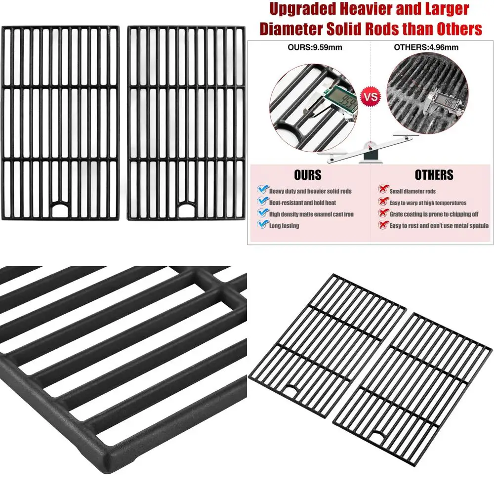 

Grill Replacement Grates for DGB390SNP-D Model, 2-Pack Cast Iron