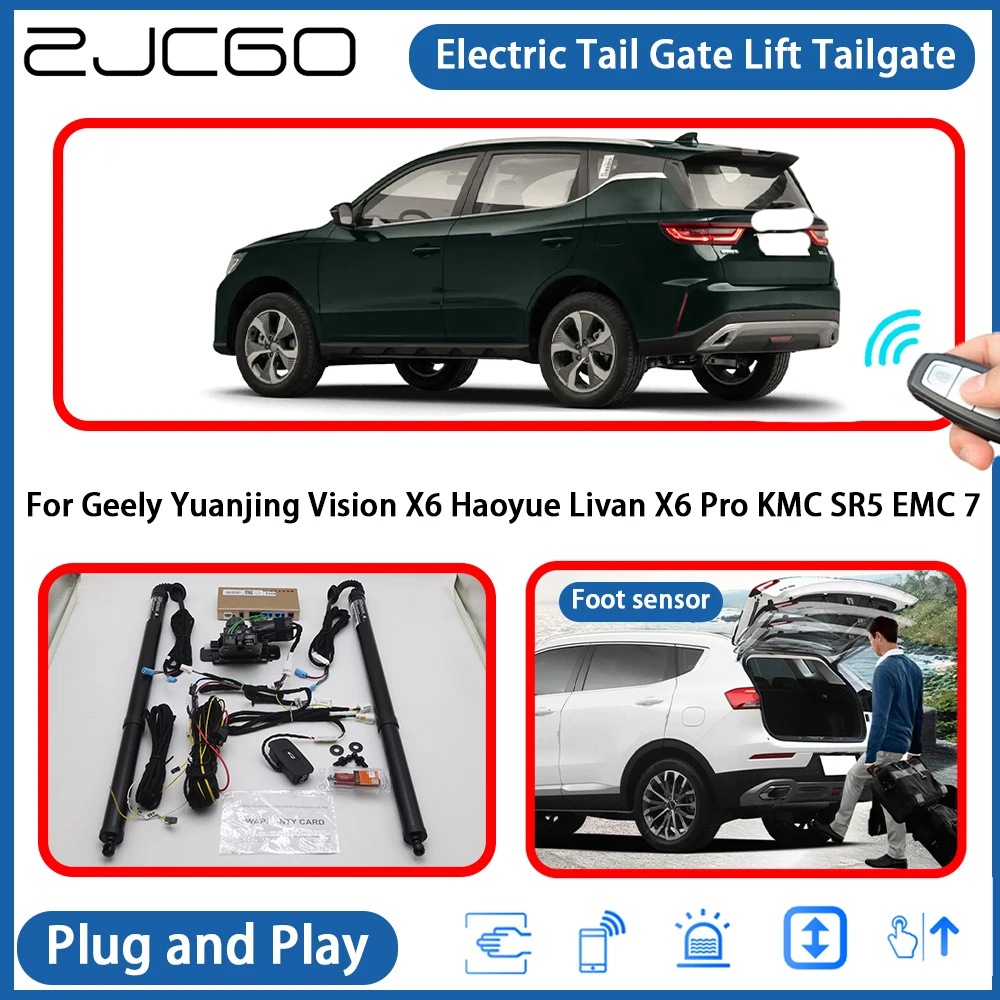 

for Geely Yuanjing Vision X6 Haoyue Livan X6 Pro KMC SR5 EMC 7 Powered Tailgate Power Liftgate Electric Tail Gate Lift