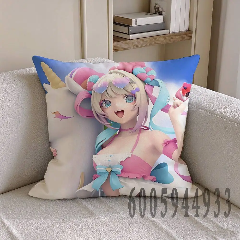 Needy Streamer Overload Pillow Cover Home Decor Art Design Decor Pillowcase Cushion Cover for Bed Sofa Living Room Indoor