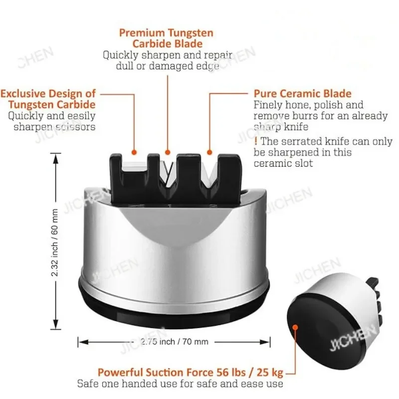 

HN Ne Kitchen Mini Knife Sharpener With Suction Cup