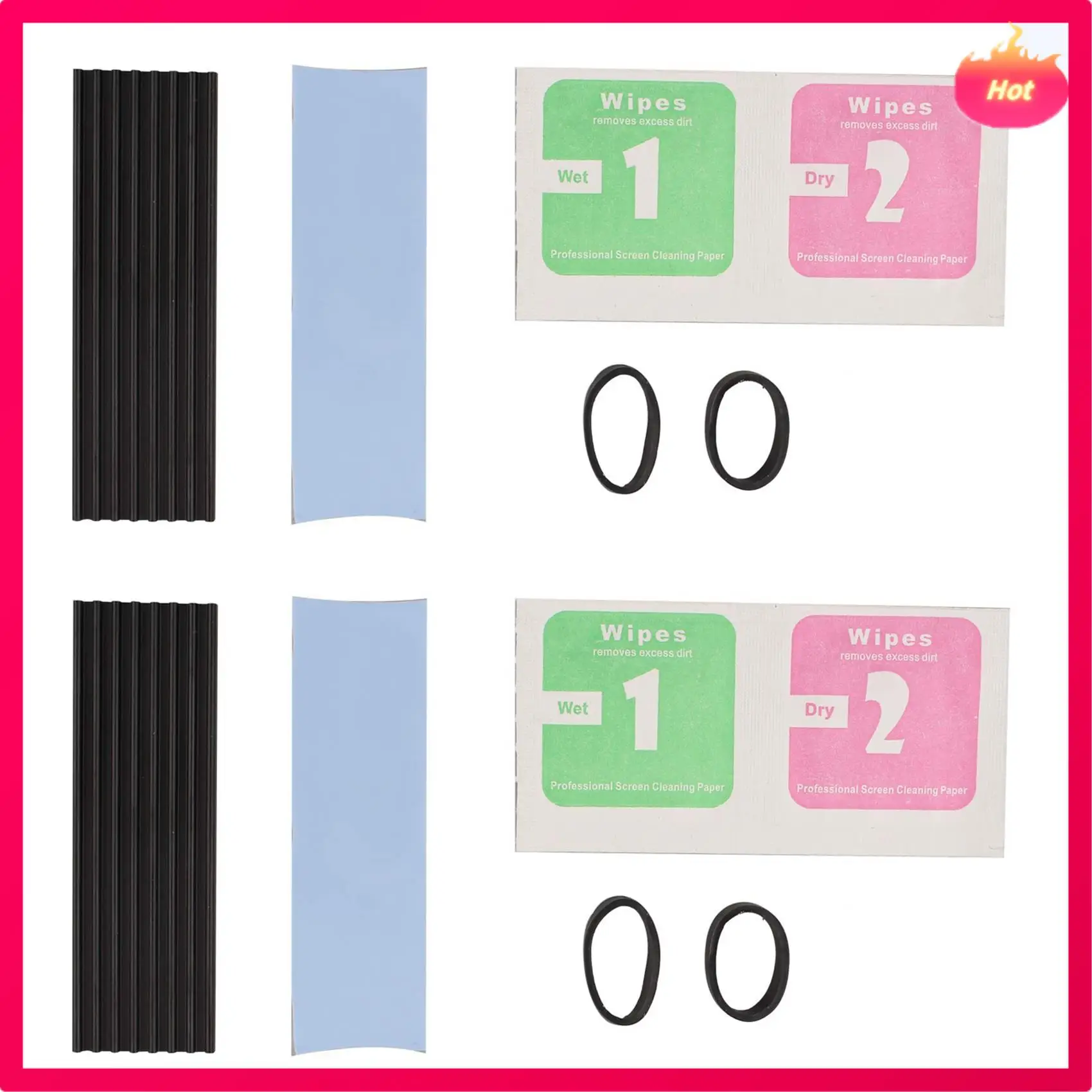 

AYHF 2X Aluminum Heatsink Chipset Heat Sink,With Cooling Pad,For NVME NGFF M.2 2280 PCIE SSD