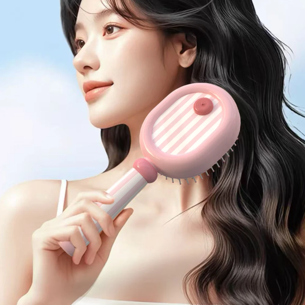

Anti Static Air Bag Hair Comb Hairdressing Hair Styling Tool Scalp Massage Hair Brush Pink Scalp Massage Massage Comb Lady/Girl
