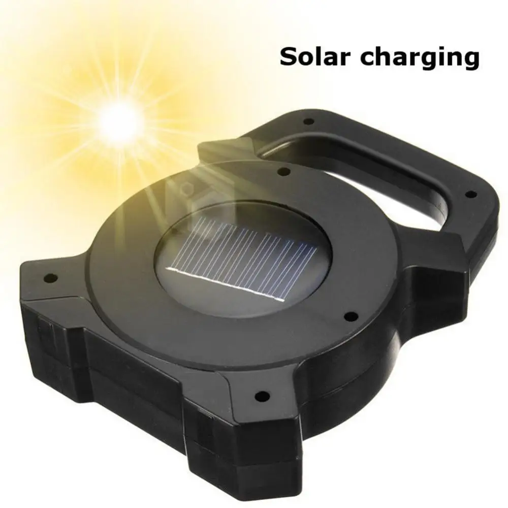

Rechargeable Light Portable 30W Solar COB Outdoor Garden Work USB Charge Lamp