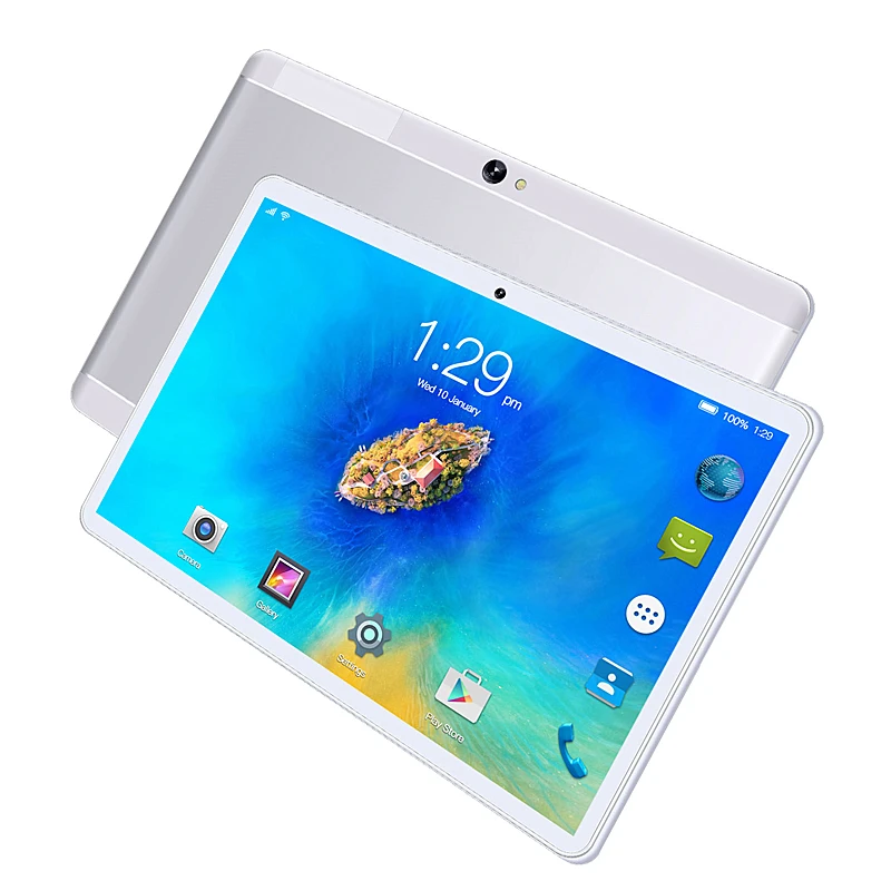 Tablette PC Android 10.1 de 7.0 Pouces, 2 Go de RAM + 32 Go de ROM, Dean A7, Étui à Rabat, 4G, Appel Téléphonique, Processeur MTK6735, Écran IPS 1920x1200, Caméra Touriste