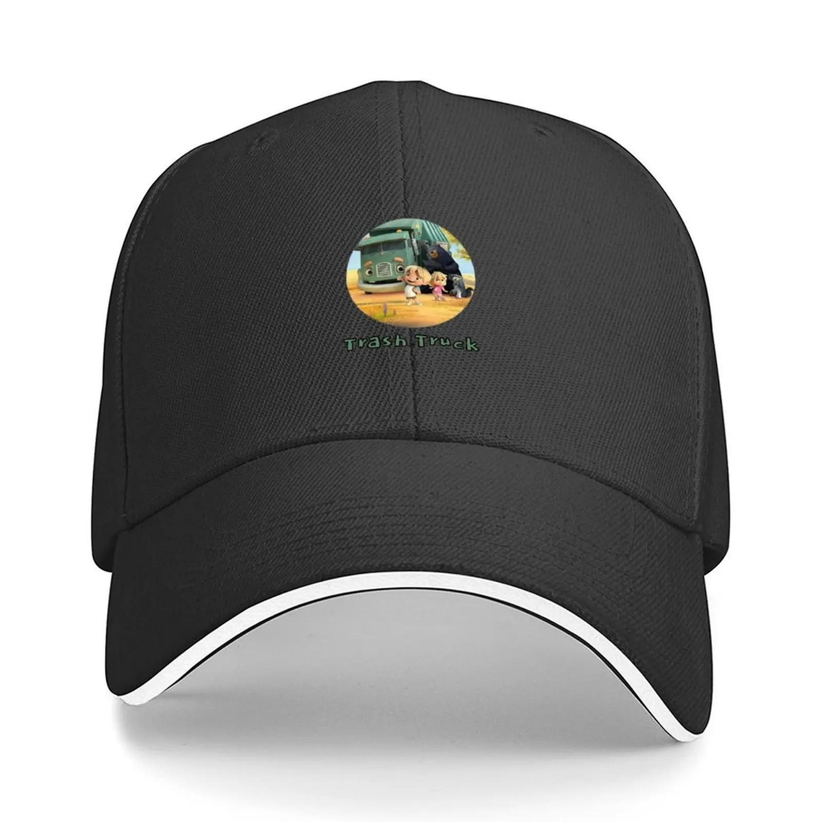 

Trash Truck Netflix Animation Movie Baseball Cap summer hat Hat Beach fashionable hats on offer Men's Luxury Women's
