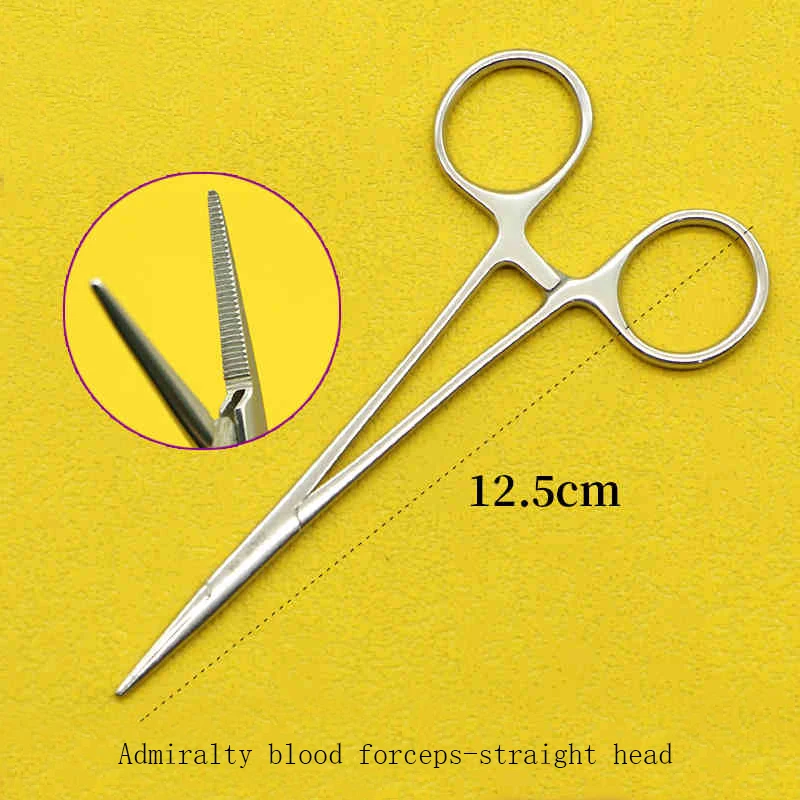 

Stainless steel hemostatic forceps, needle-holding forceps straight elbow forceps vascular forceps