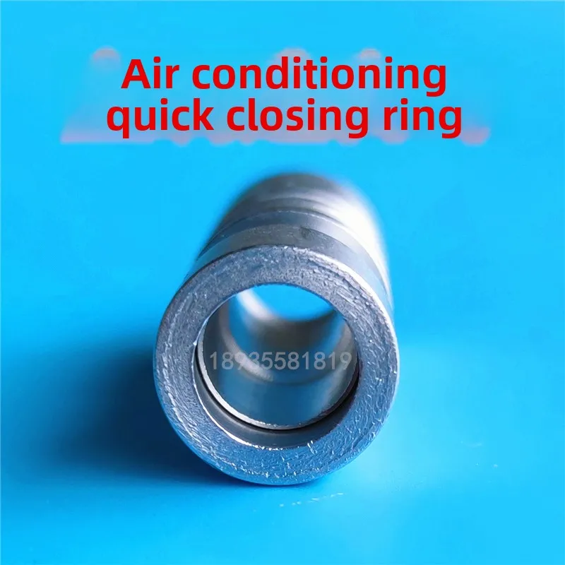 Junta de tubo de refrigeração, conexão sem fogo, anel composto, circular, cobre, alumínio, ferro, cabeça sem soldagem, 1 peça