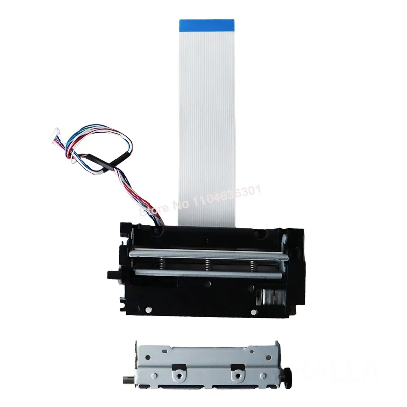 80MM Printer Assembly including Printhead and Roller without Cutter for Rongta RP325 RP80-USE RP325L RP80 RP802 RP330 Printer