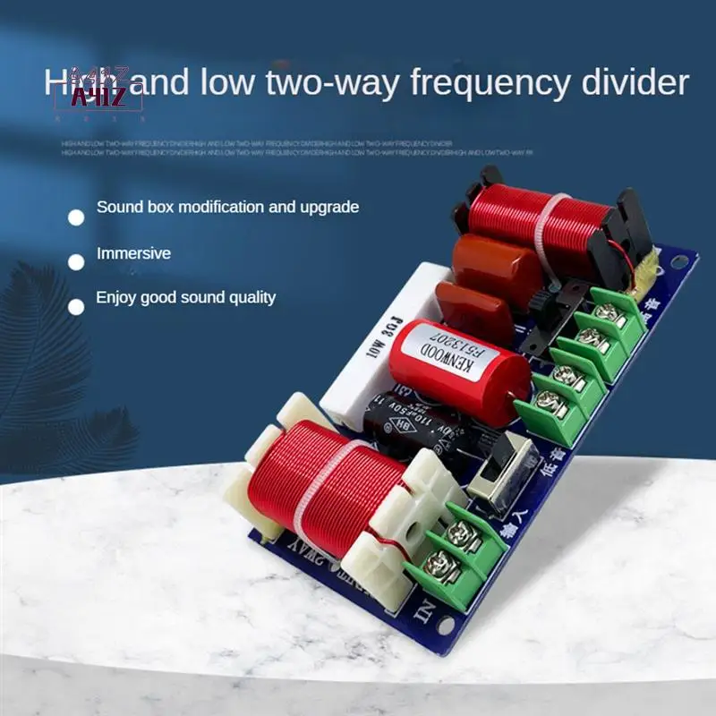 A41Z-2PCS 2-Way 250W 2500Hz-3000Hz Frequency Divider DIY Speaker Filter Circuit Home Theater Bass Hifi Stereo Audio Crossover