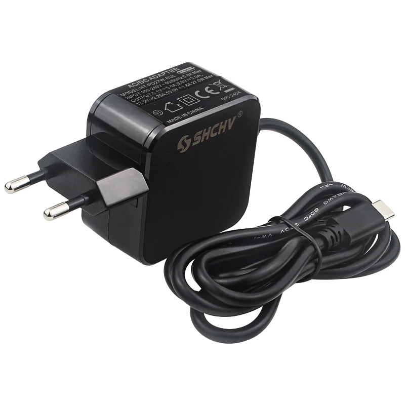 PD 27W Raspberry Pi 5-voeding 5,1V 5A USB Type-C-poort Voedingsadapter EU US UK-stekker voor RPI 5 Orange Pi 5 Pro Max Ultra 4A