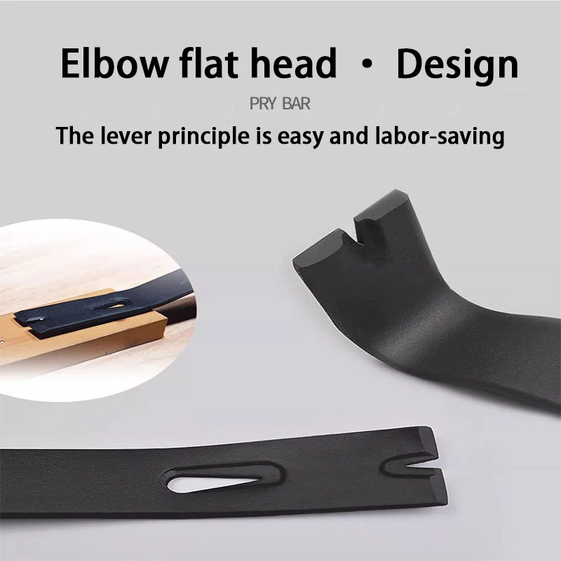 Nail lifter Pry bar, wooden box, nail extractor, household nail extractor, woodworking hand tool