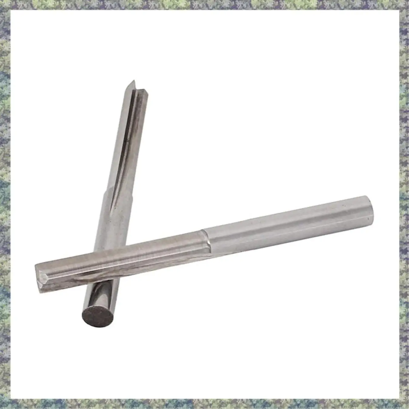 

WON 10PCS 3.175Mm Shank Dia. Double Edged Tungsten Steel Milling Cutter 2 Flutes CNC Cutting Tungsten Steel Straight Slot Bit, F