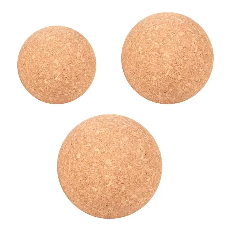 NEW Yoga Studio Cork Relaxation Brick Cork Fascia Ball Portable Fitness Massage Ball Yoga Column Environmental Protection Cork