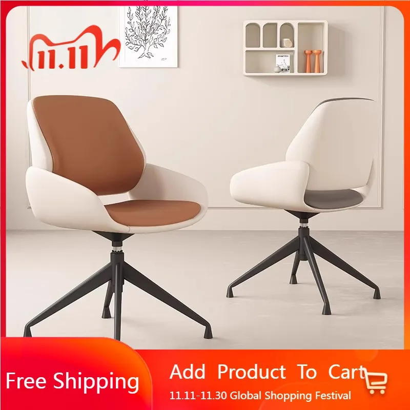 

Lightweight Conference Office Chair Student Wheels Cheap Relaxing Office Chair Study Swivel Modern Silla Oficina Home Furniture