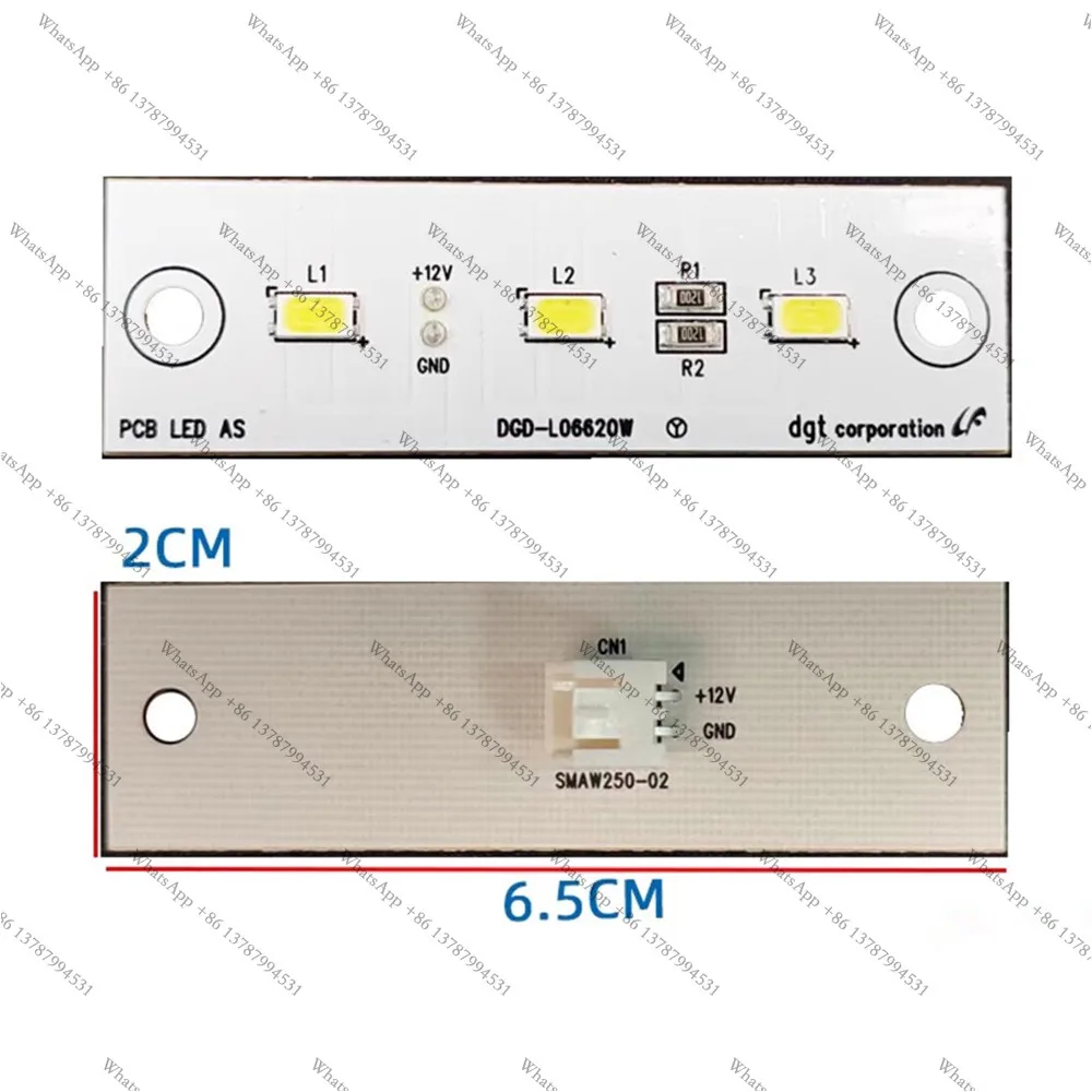 1pcs Refrigerator LED Strip Light Replacement for Daewoo Refrigerator Light Bar FGK48DGD-LD6620W