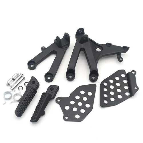 Pedales de reposapiés delanteros para motocicleta, para HONDA CBR600RR 2007 - 2014 CBR 600 RR CBR600 2008 2009 2010 2011 2012 2013 2014