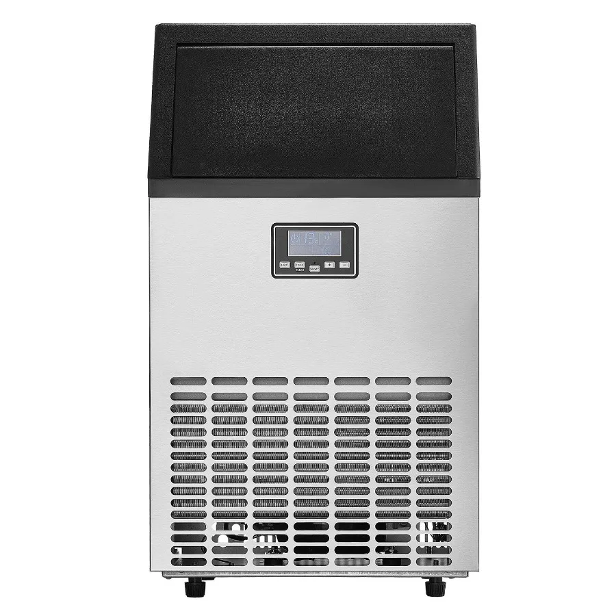 

Commercial Ice Maker Freestanding Cabinet Machine 150lbs 24H 45 Ice Cubes