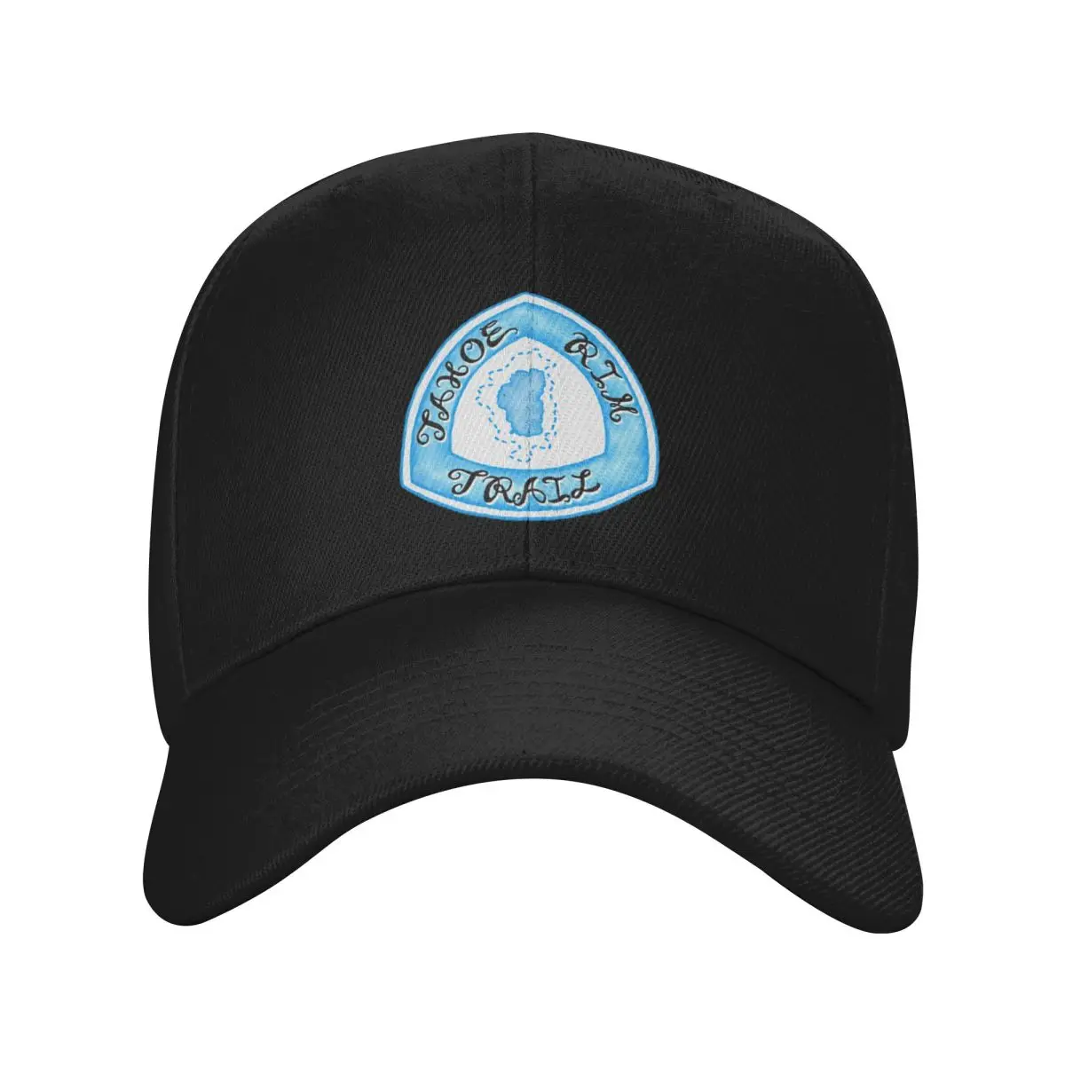 Fashion Tahoe Rim Trail Watercolor Sign baseball cap Photo Shooting Caps For Women