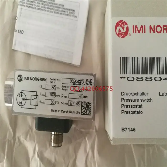 Norgren Pressure Switch 0880431 B7145 Pressure Sensor