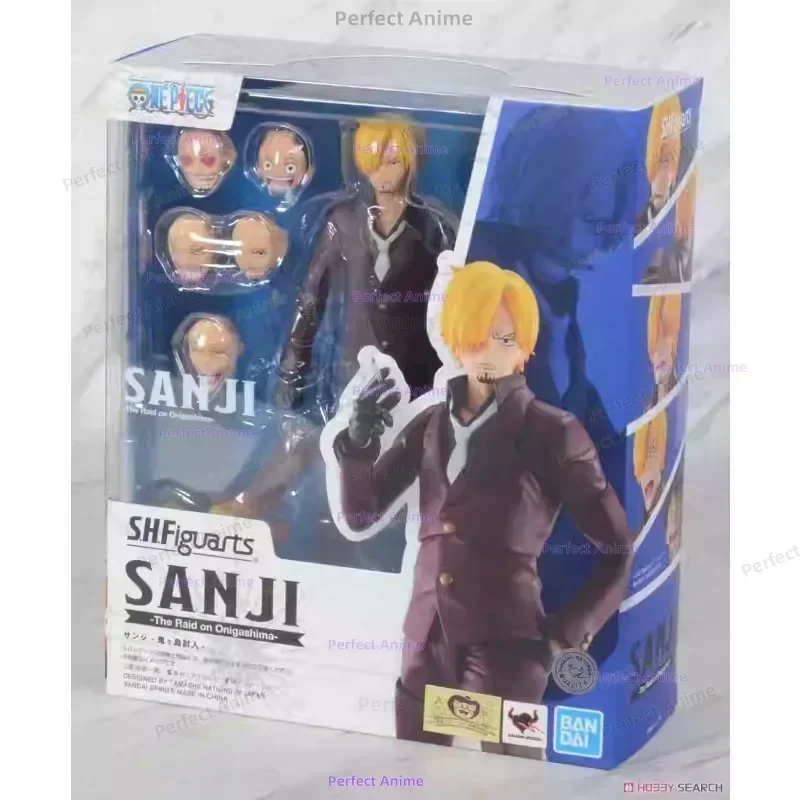 Spot Bandai SHF Sanji Sanji Onigashima Crusade Chapter One Piece One Piece Action Figure Original