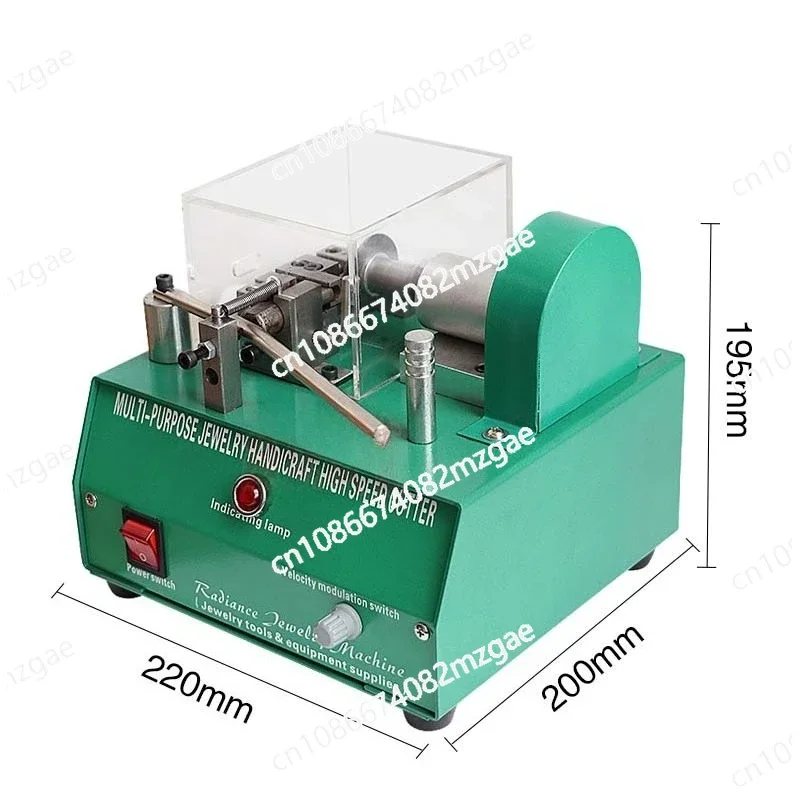 220/110V Multifunctional High Speed Cutter Jewelry Handicraft Gold Silver Bronze Wristband Necklace Etc Line Cutting Equipmet