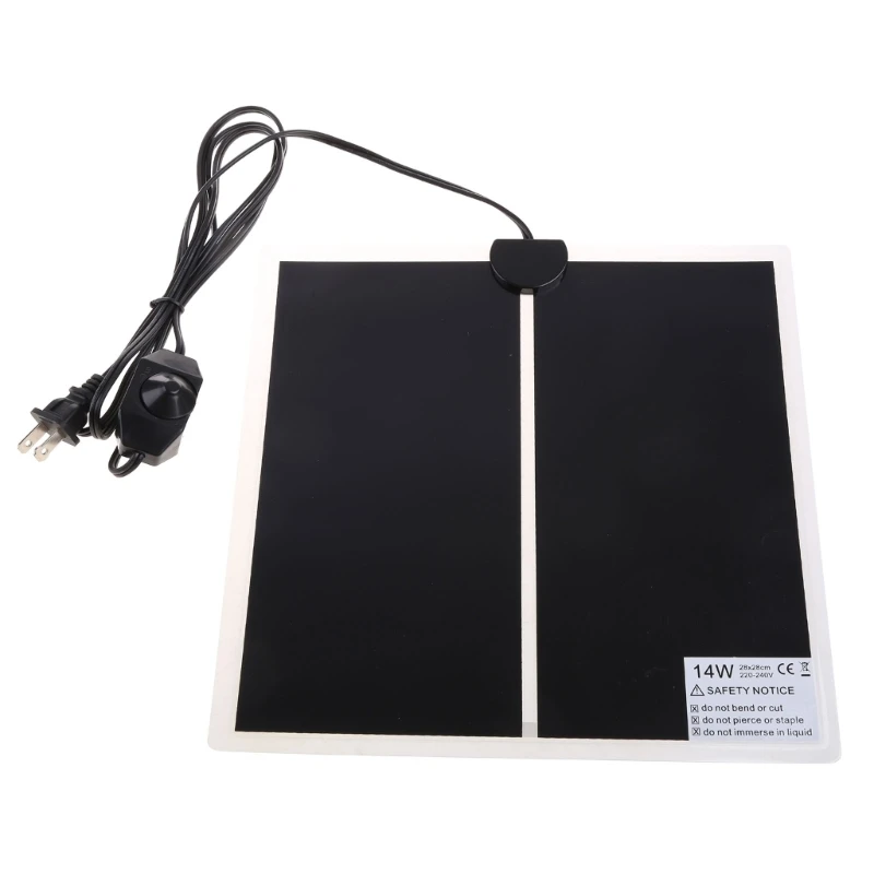 파충류 난방 애완 동물 따뜻한 침대 매트, 5/7/14/28/35W, 온도 조절 도구, 1 개