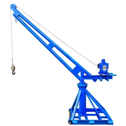 1 Ton Outdoor Construction Building Material Mini Lifting Portable Crane