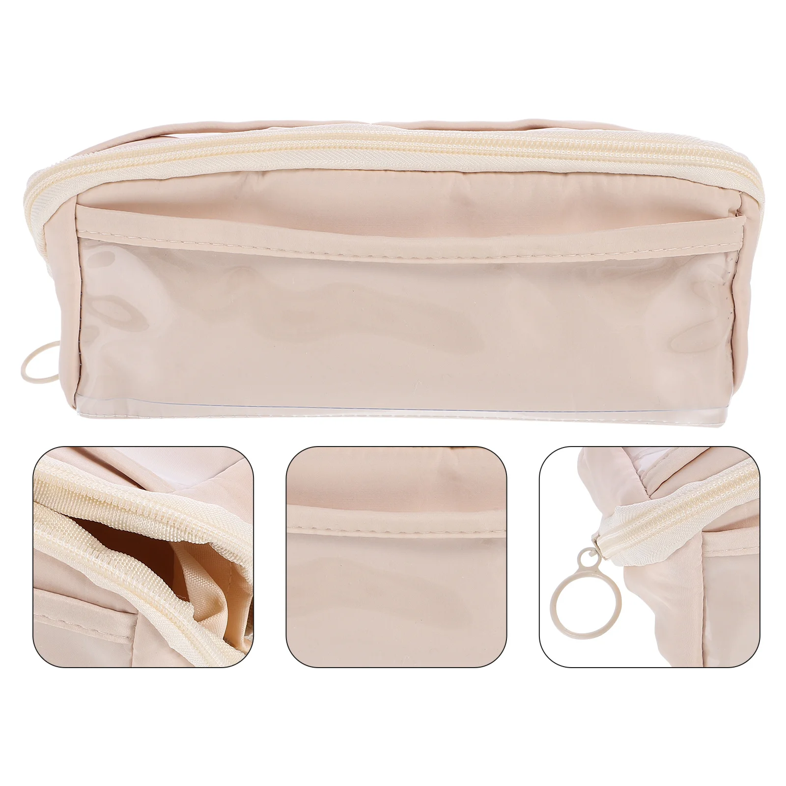 

Large Stationery Bag Capacity Pen Marker Organizer Fabric Pencil Case Heavy Duty Pouch