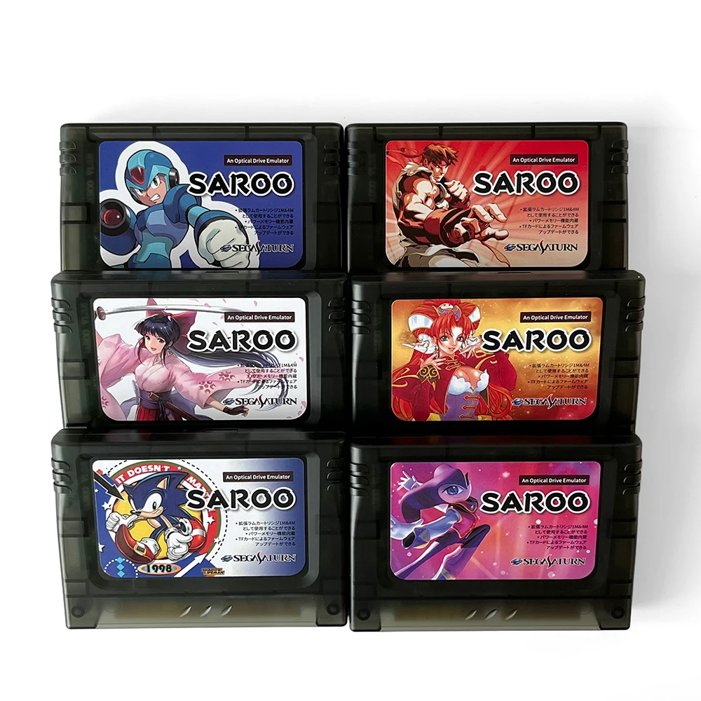 O mais novo saroo para o carregador de alta velocidade do jogo de console Sega Saturn com firmware 0,6