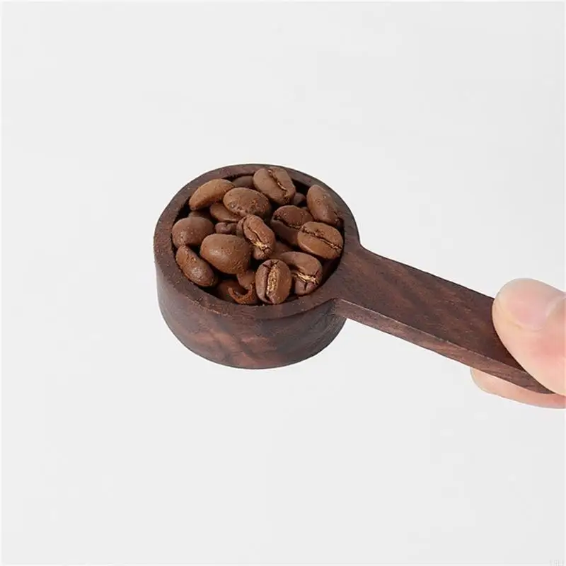 Y5LF Coffee Bean Plate Coffee Bean Tray Coffee Dosing Tray Measuring Spoons Espresso Coffee Container Coffee Measuring Tool