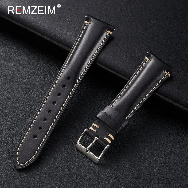 Quick Release Smartwatch Watchband 20mm 22mm Men's and Women's Business Universal Replacement Watch Band