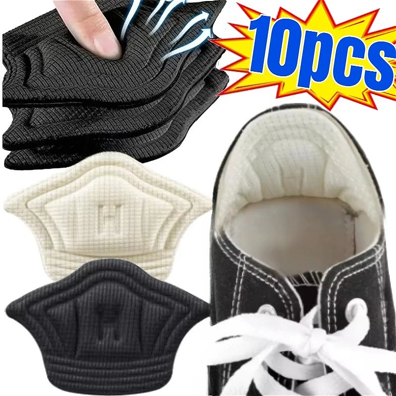 

10Pcs Foot Pads for Shoes Patch Heel Pads for Sport Shoes Too Big Reduce Size Filler Insert Heel Protectors Stickers Shoes Pads