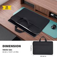 UPERFECT Laptop Sleeve Bag 22inch For Monitor Notebook Tablet With Large Capacity Durable Handle-Waterproof Accessory Storage