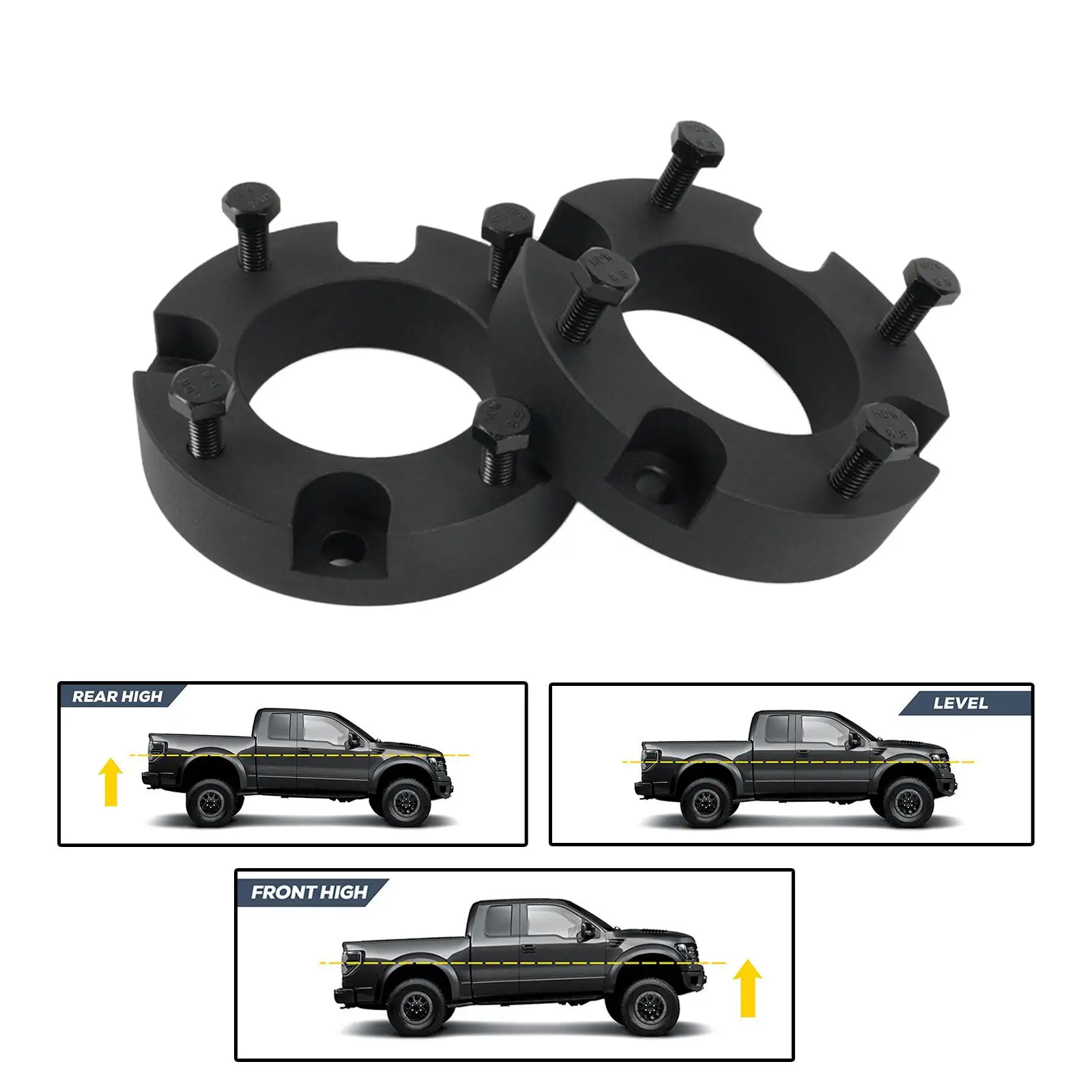 Leveling Lift Set 138mm Billet Wheel Spacers for Toyota for tundra 4WD 2WD