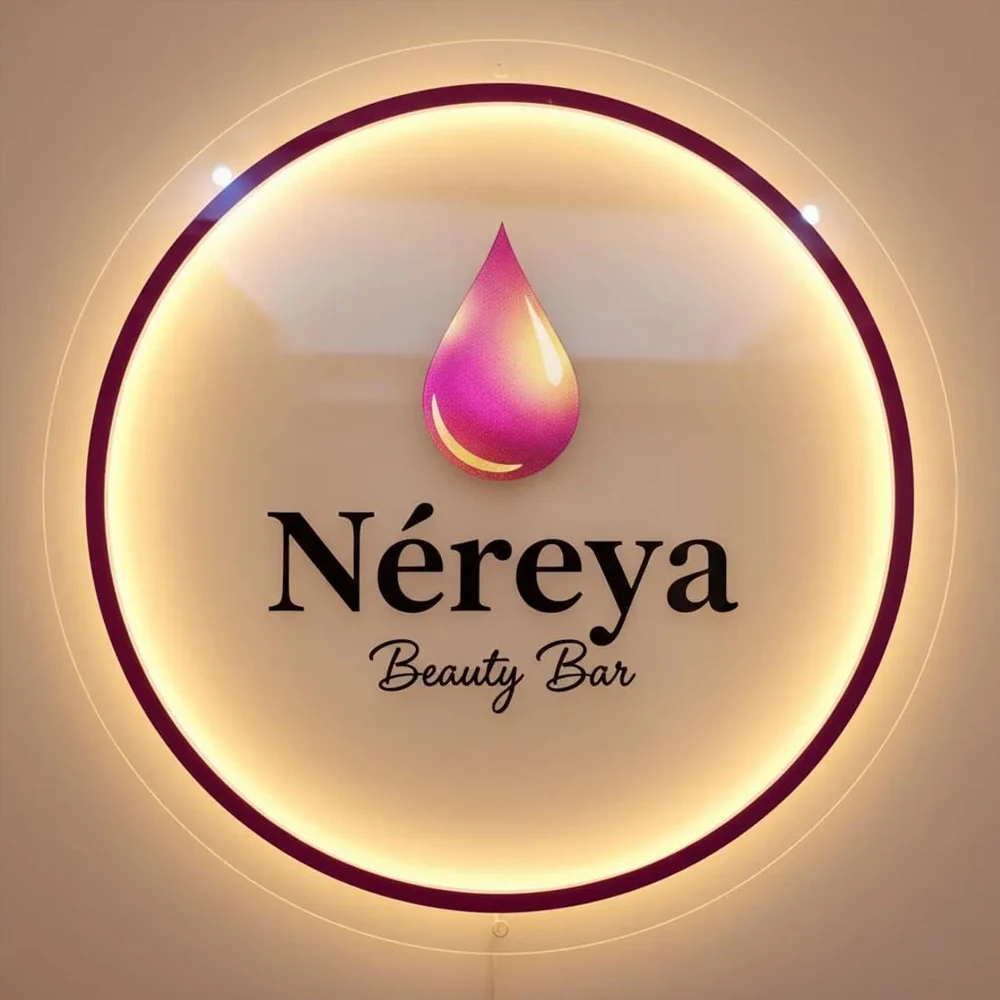 

Custom Acrylic backlit Sign Personalise Neon Sign Business Signboard LED Name Sign Office Door Sign Wall Sign Logo Decoration