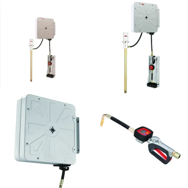 5:1 Oil Pump Kit Lubricating Filling Kits With 1/2'' X 15M Enclose Hose Reel Kits