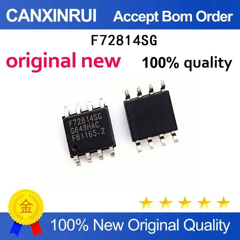 

(5-100 Pieces) Brand new original patch F72814SG F72814 DC-DC controller chip SOP-8 package