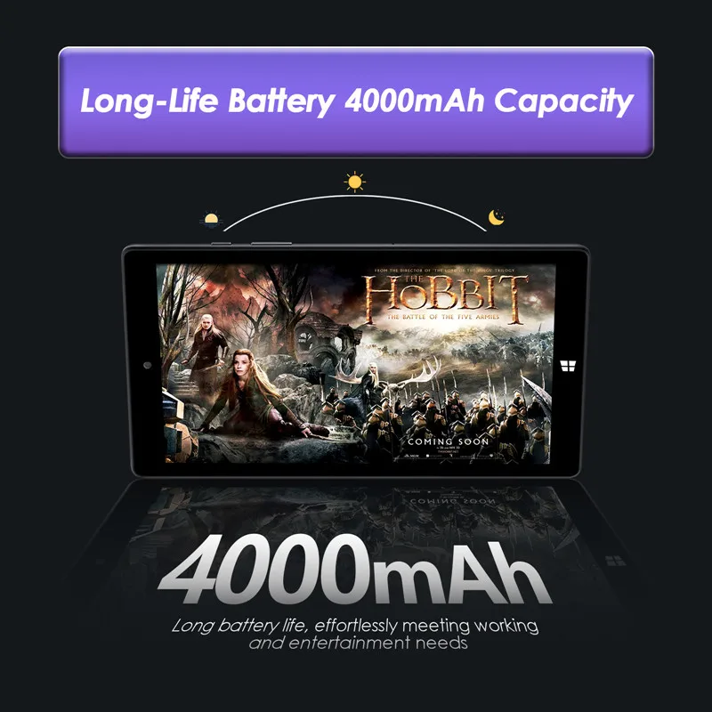 8 INCH Windows 10 Tablet PC System 2GDDR RAM 32GROM Z3735F WIFI Quad Core  Office Work WIFI Dual Cameras