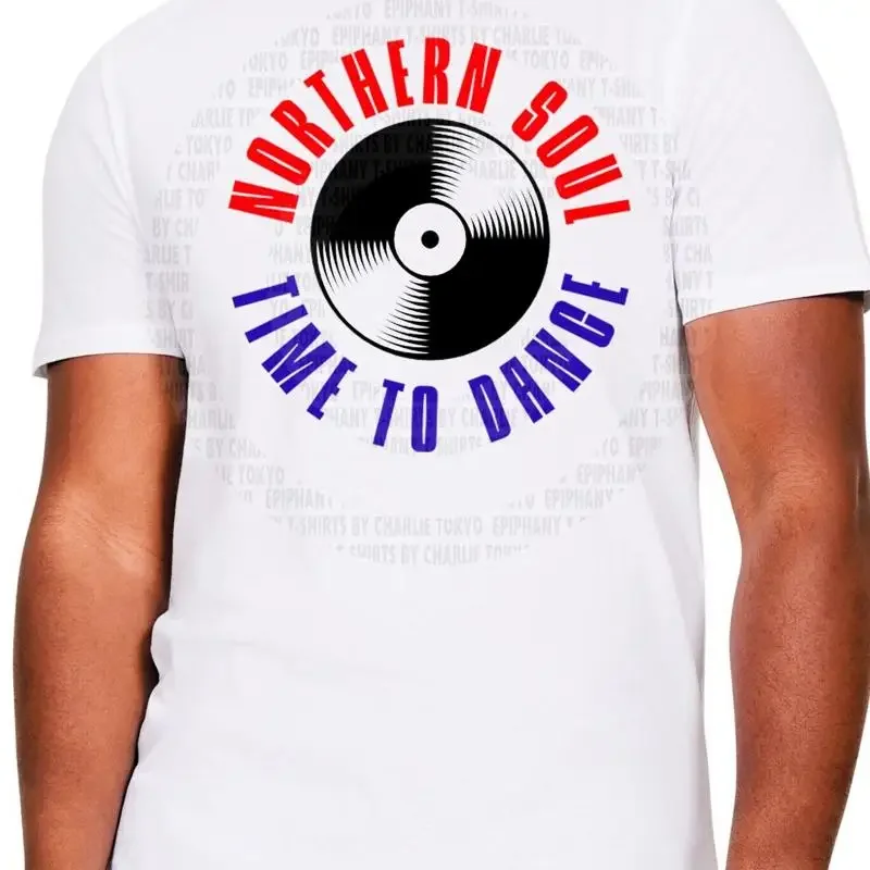 Northern Soul Music Men'S T Shirt Time To Dance 70'S 60'S Disco Club Party