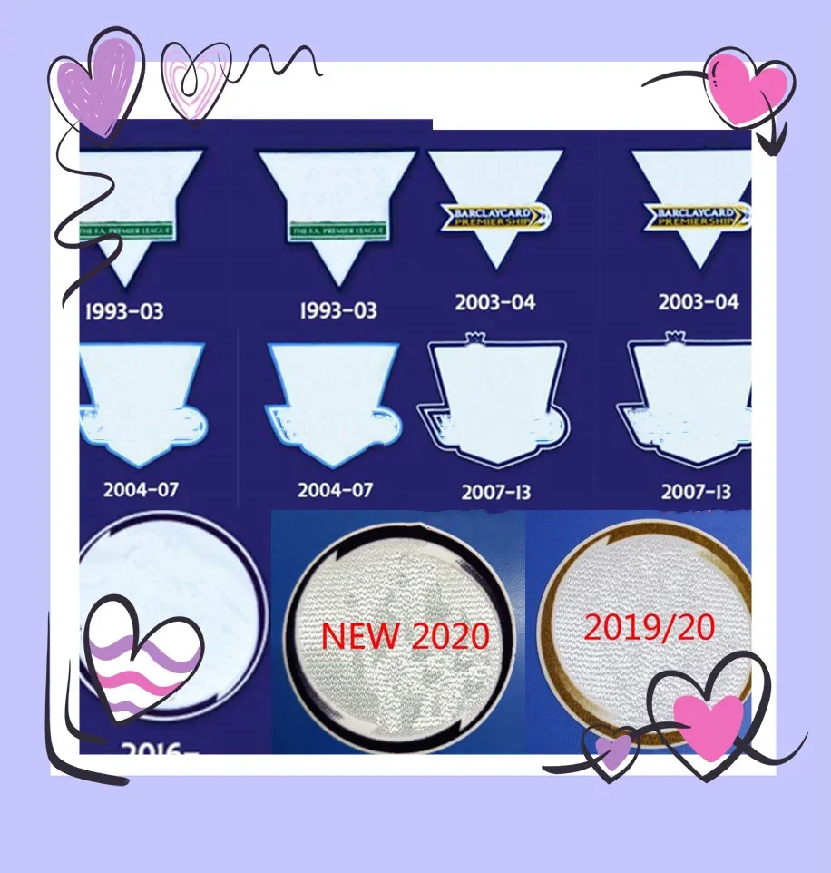 2023/24 بدلة كروية مخصصة ملصق PL لكرة القدم ريترو بقع بلاستيكية وتدفق مع تزييف مع عدم وجود ro om لـ ra ciS m 21/22 22/23 #2